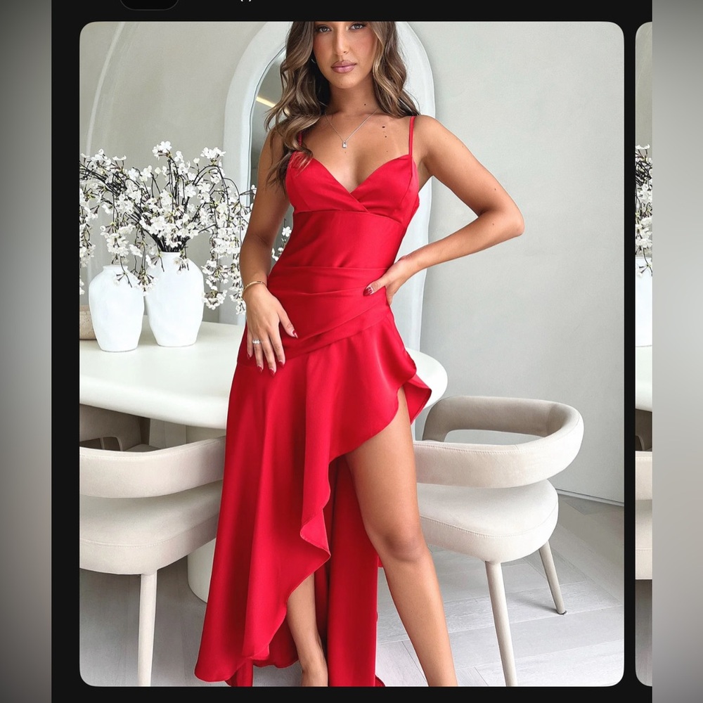 Red dress